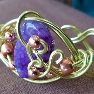 Twisted wire bracelet